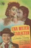 UNA MUJER DE CARACTER