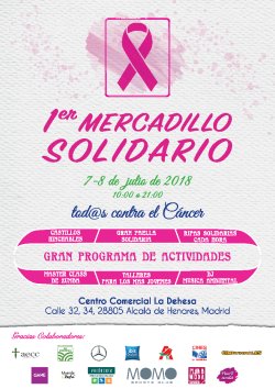 CINEYMAX EN EL PRIMER MERCADILLO SOLIDARIO CONTRA EL CÁNCER
