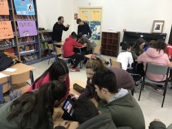 ESCAC CINE BASE INAUGURAN SU PROGRAMA EN EL AULA EN ANDALUCÍA