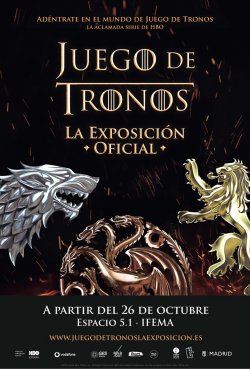PROTAGONISTAS DE JUEGO DE TRONOS VISITARÁN LA EXPOSICIÓN EN MADRID
