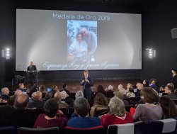 ESPERANZA ROY Y JAVIER AGUIRRE MEDALLAS DE ORO 2019