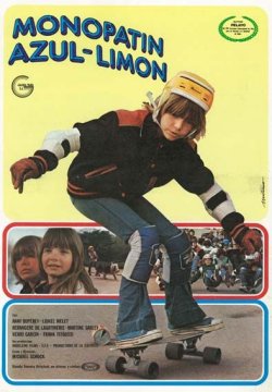 MONOPATÍN AZUL LIMÓN