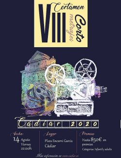 CORTOS CÁDIAR 2020 AMPLÍA EL PLAZO DE INSCRIPCIÓN DE TRABAJOS