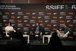 RAÚL ARÉVALO Y PAZ VEGA PRESENTAN EL RODAJE DE EL LOBO