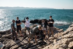 OSCAR CAMPS VISITA EL RODAJE DE MEDITERRÁNEO