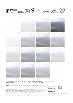 ANUNCIARON TORMENTA