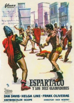 ESPARTACO Y LOS DIEZ GLADIADORES