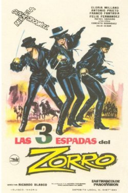 LAS TRES ESPADAS DEL ZORRO