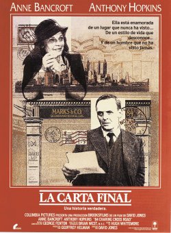 Banda sonora... LA CARTA FINAL