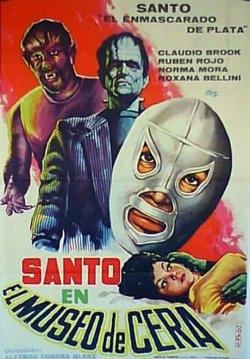 SANTO EN EL MUSEO DE CERA