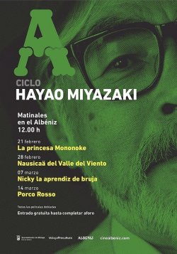 EL CINE DE HAYAO MIYAZAKI SE EXHIBE EN MÁLAGA