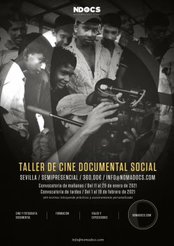 NOMADOCS ORGANIZA UN TALLER DE CINE DOCUMENTAL SOCIAL