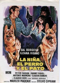 LA NIÑA EL PERRO Y EL PATO LA NIÑA EL PERRO Y EL PATO