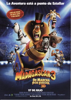 MADAGASCAR 3: DE MARCHA POR EUROPA