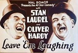 Cortometraje completo... LEAVE 'EN LAUGHING