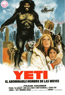 YETI EL ABOMINABLE HOMBRE DE LAS NIEVES