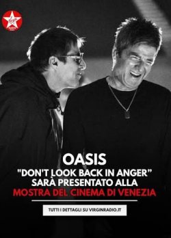 OASIS DON'T LOOK BACK IN ANGER OASIS DON'T LOOK BACK IN ANGER