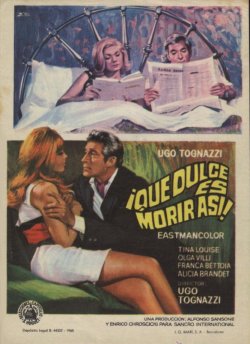 QUE DULCE ES MORIR ASI