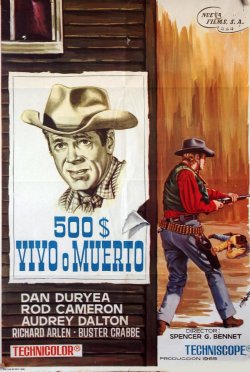 QUINIENTOS DOLARES VIVO O MUERTO
